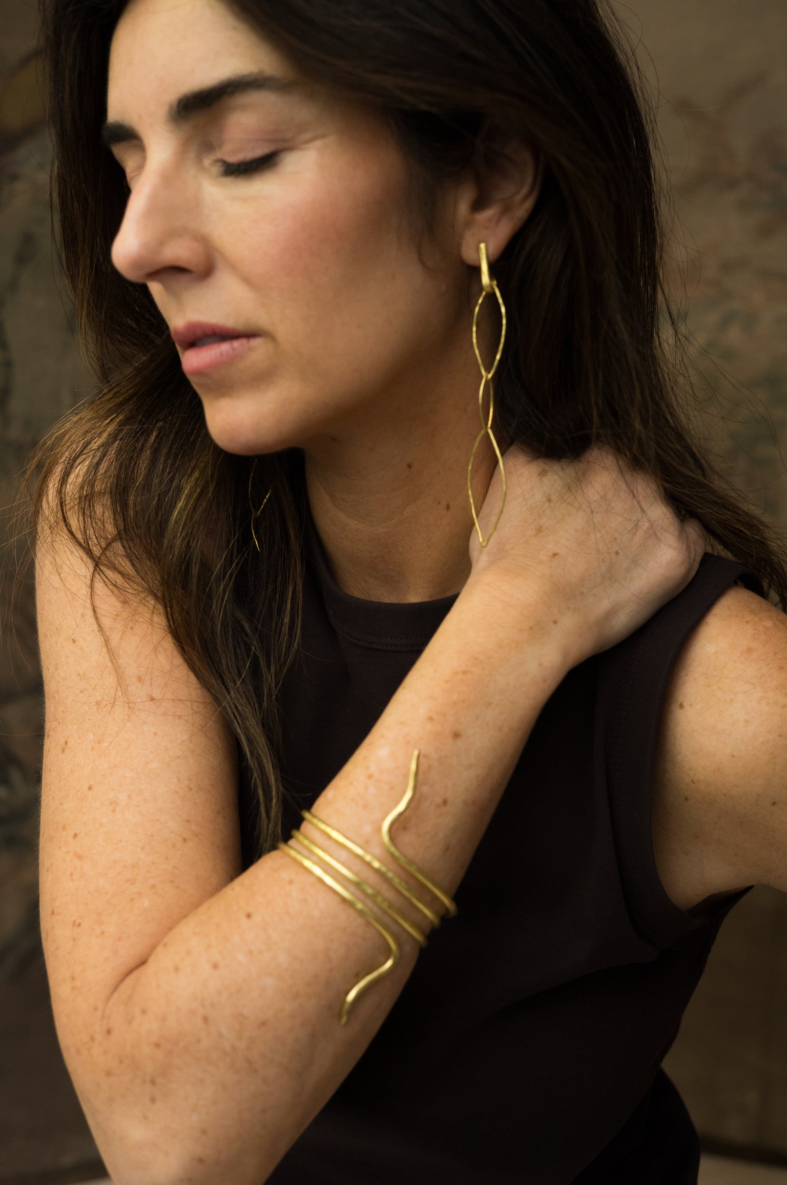 Long Estela Earrings
