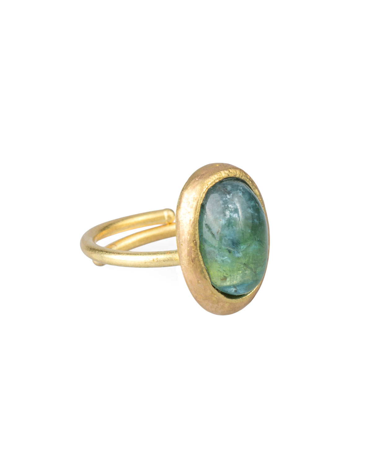 Green Apatite Ring