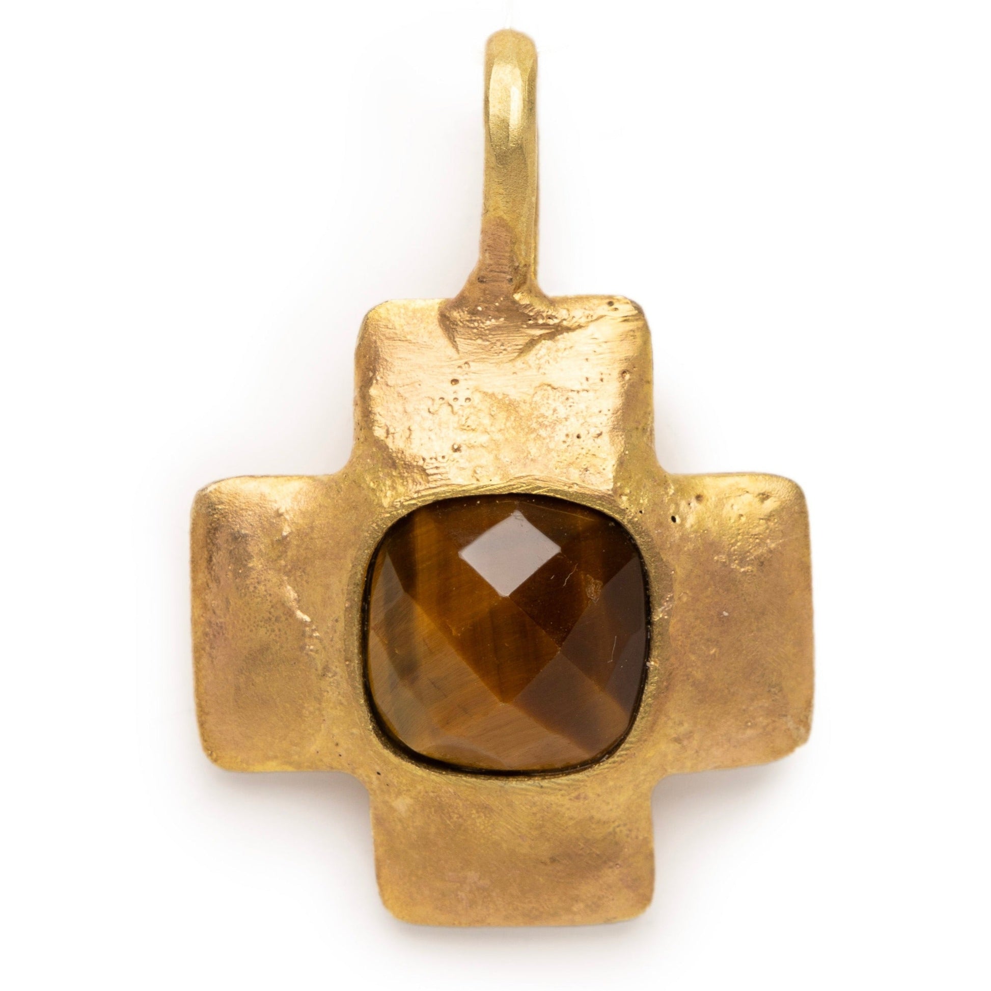 Tiger Eye Cross