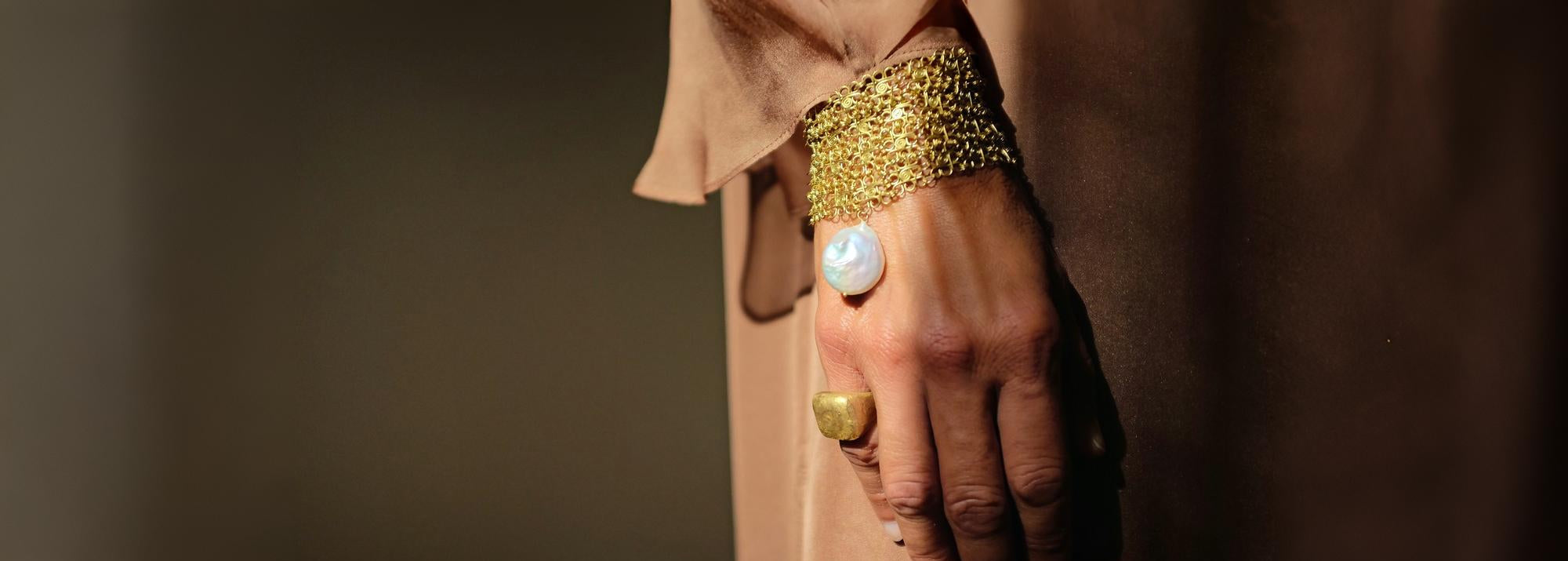 Pulsera y Anillo de Olga Prieto