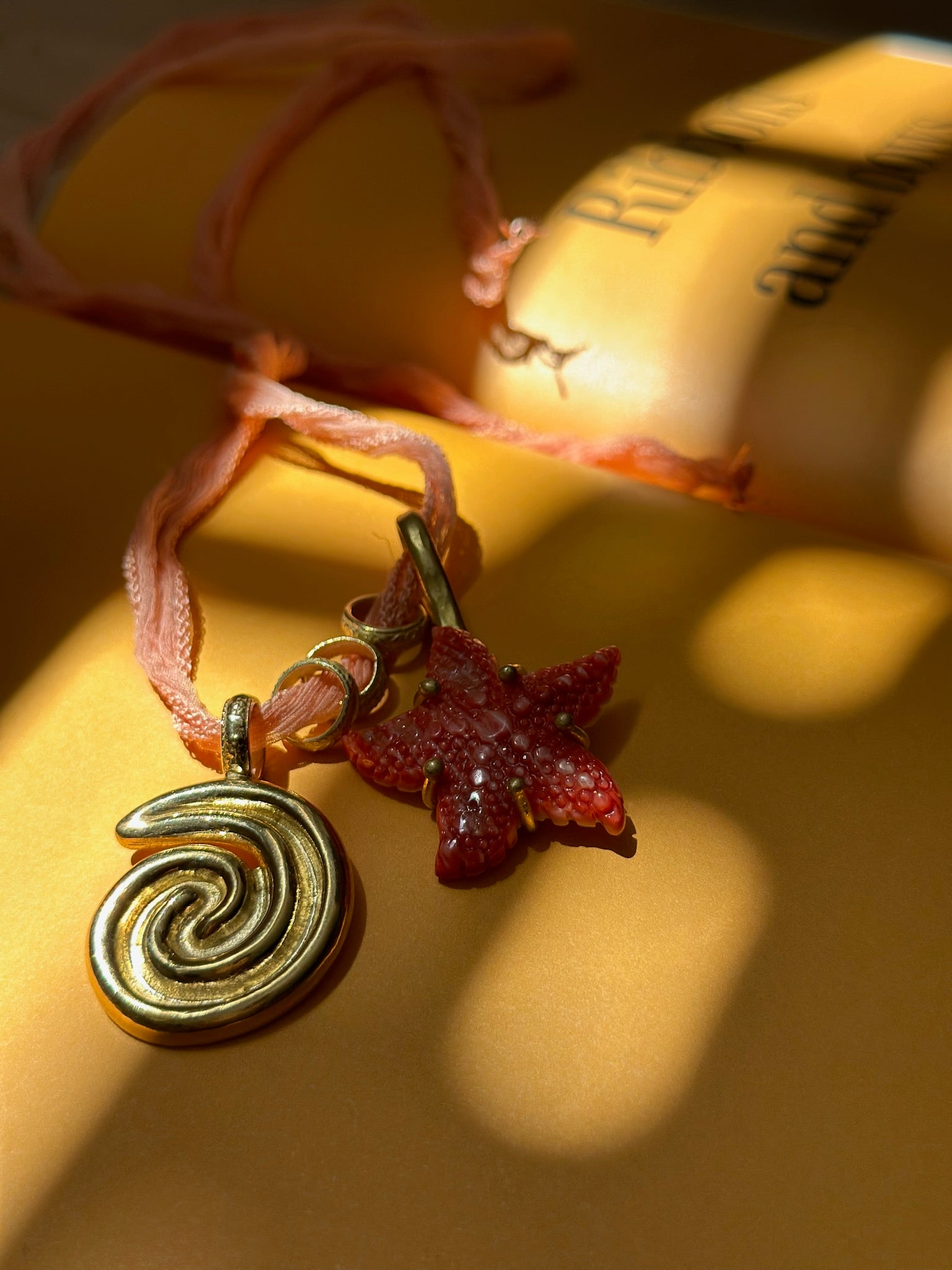 Colgante Estrella de Mar Roja