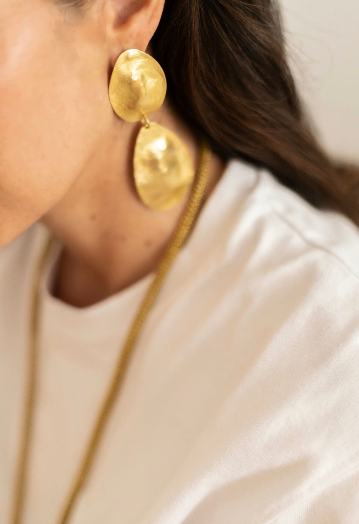 Brass woven cord