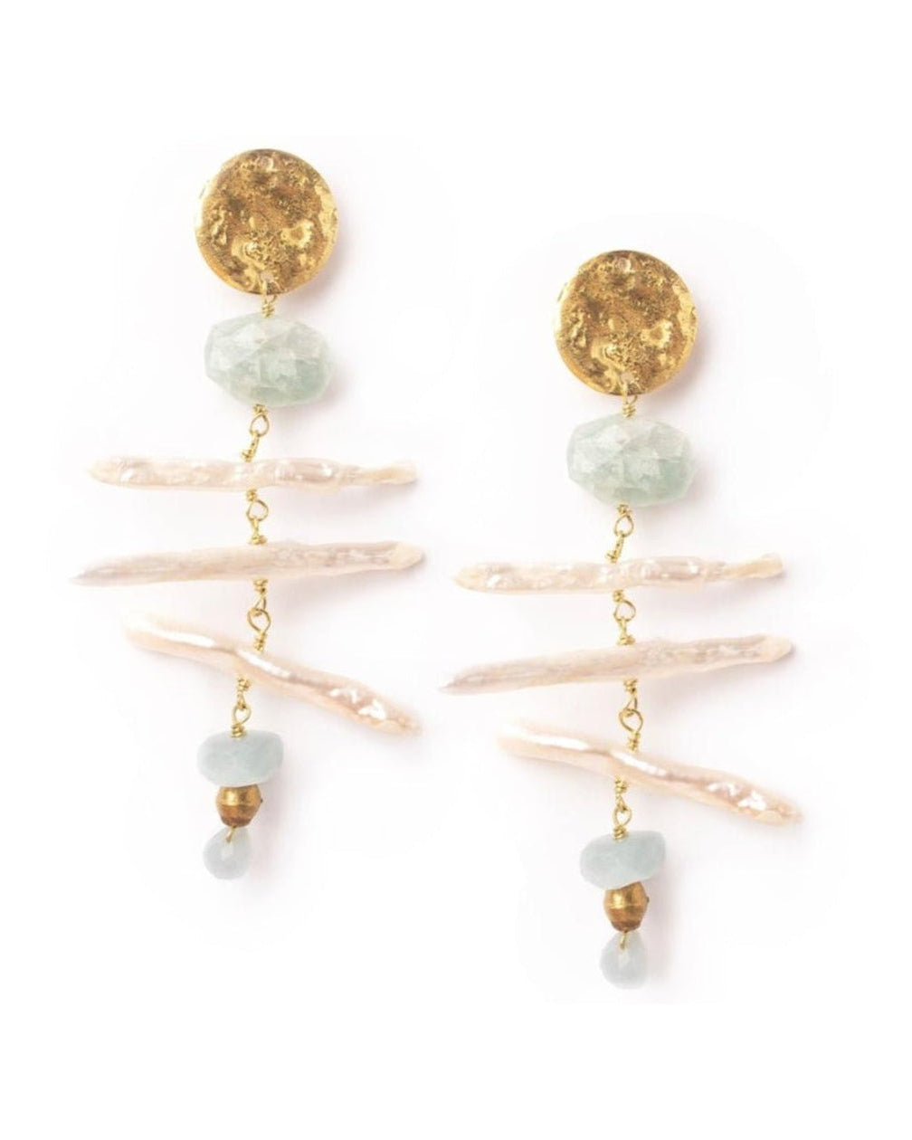 Biwa Earrings