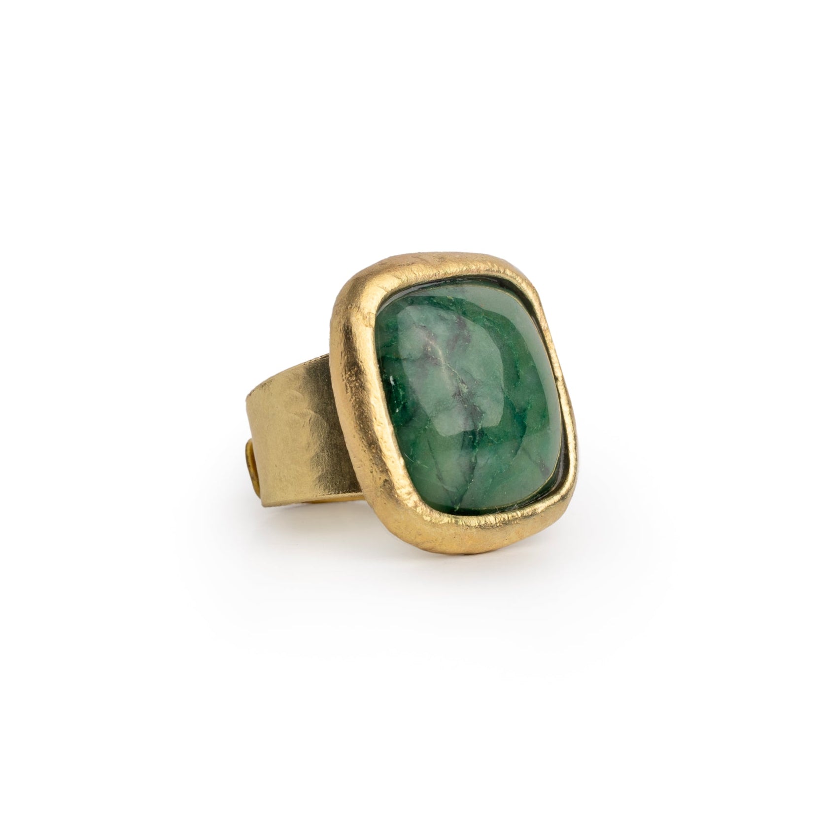Diana African Jade Ring