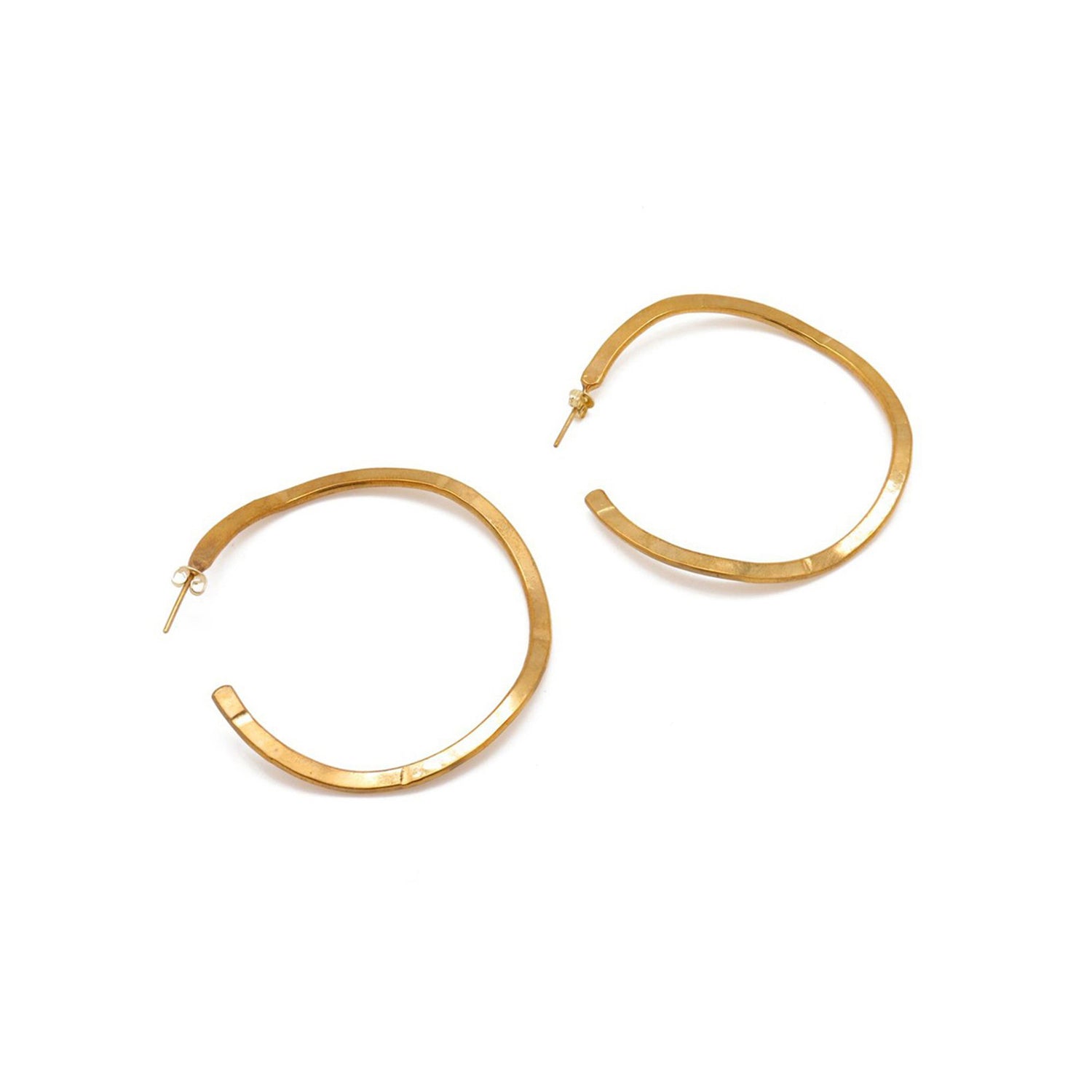 Arracada wavy hoop 5.5cm