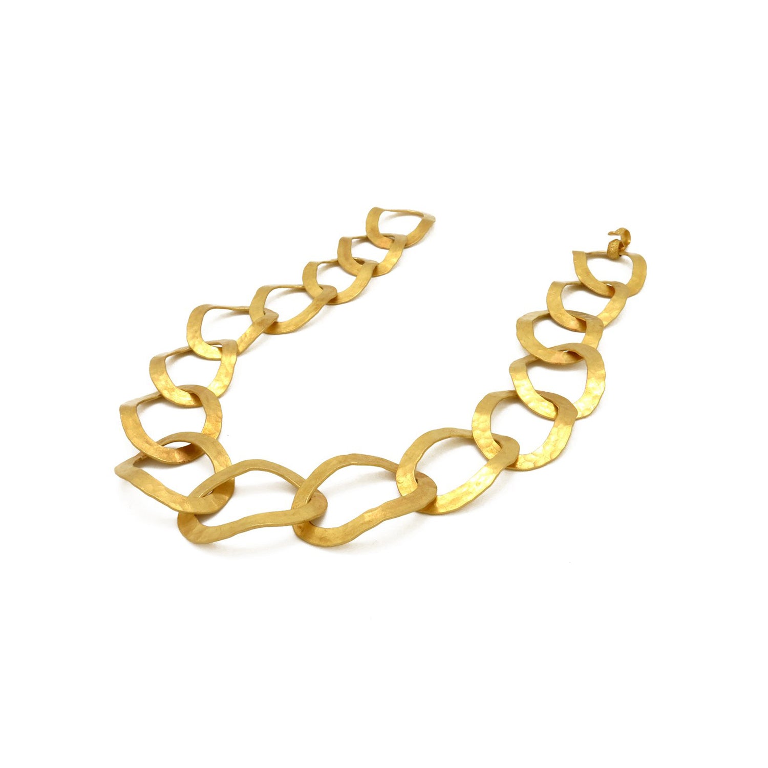 Hammered Oval Choker