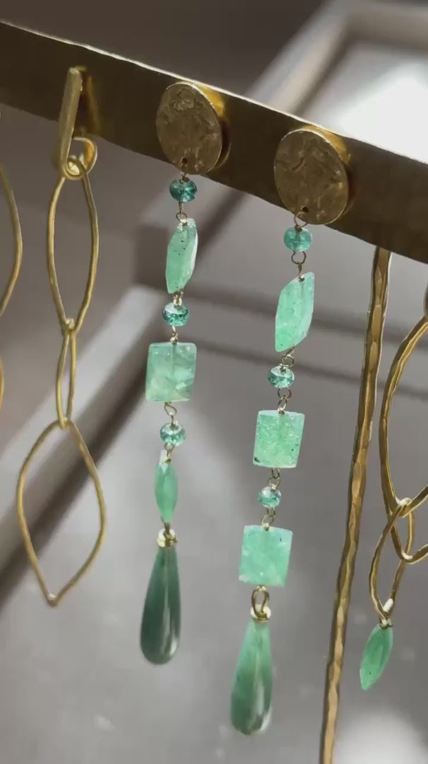 Pendientes Savia Largos