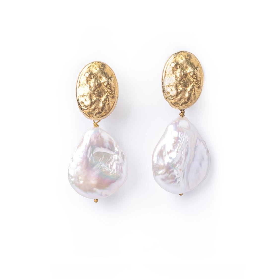 Pepa earrings with pearl