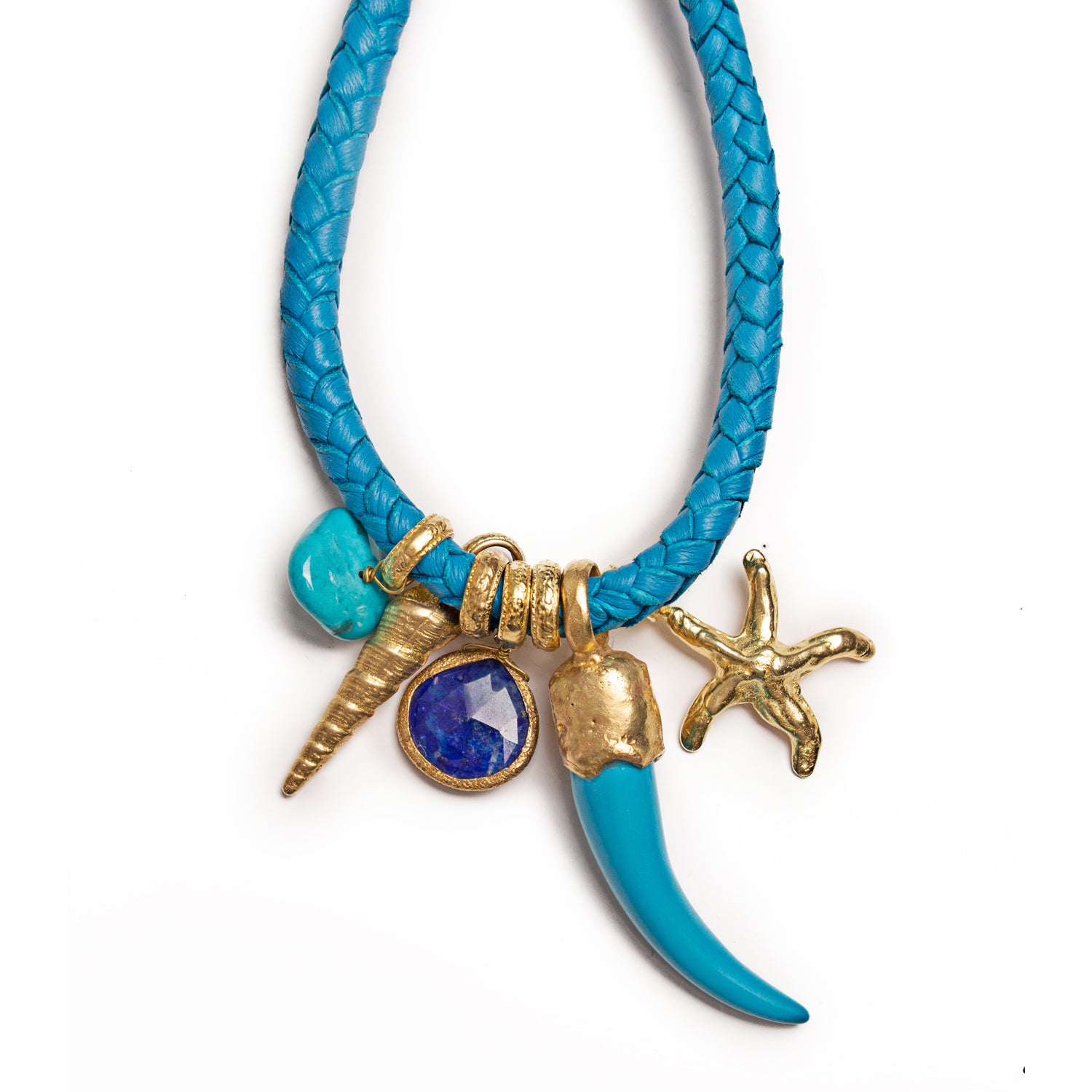 Turquoise Tusk pendant