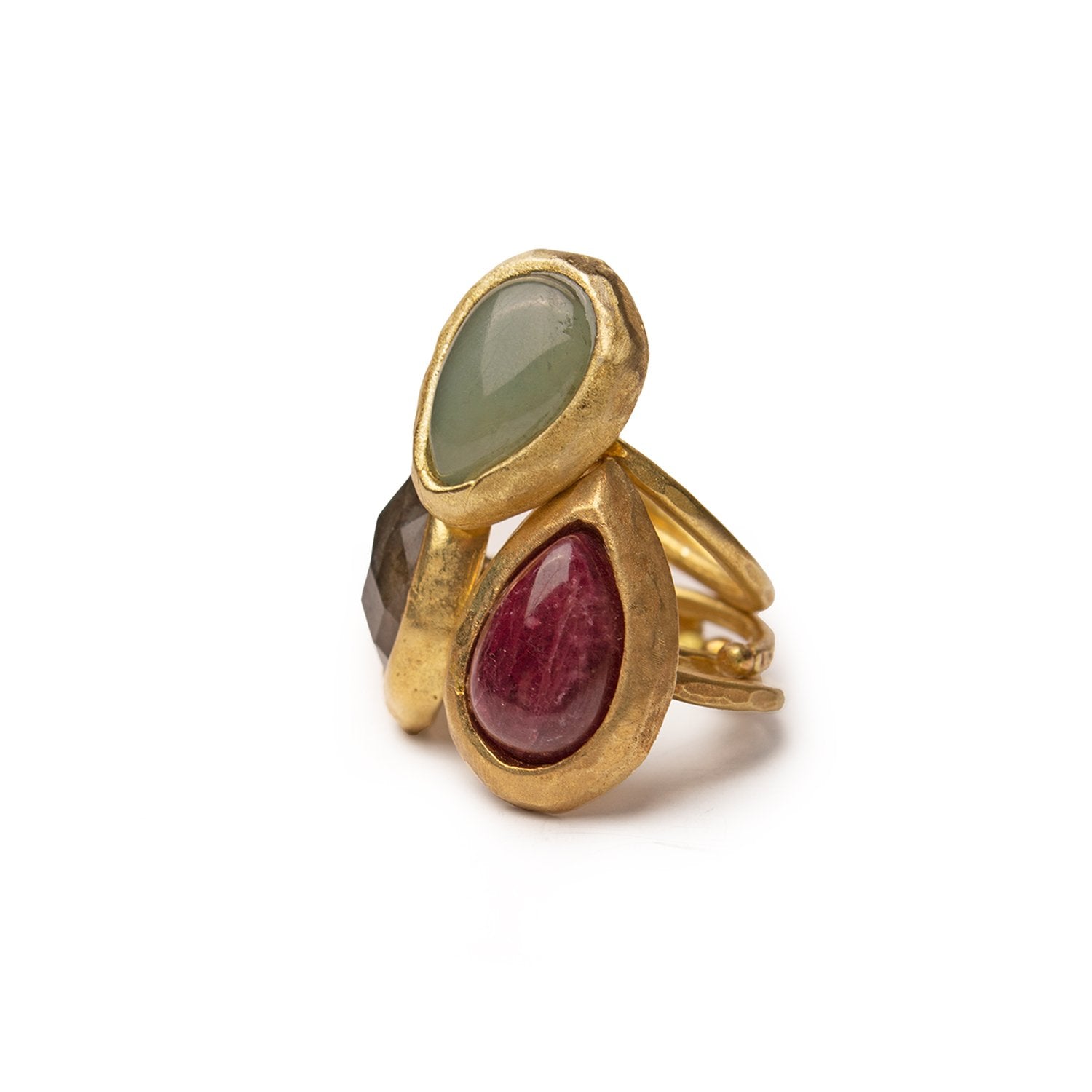 Tourmaline Drop Ring