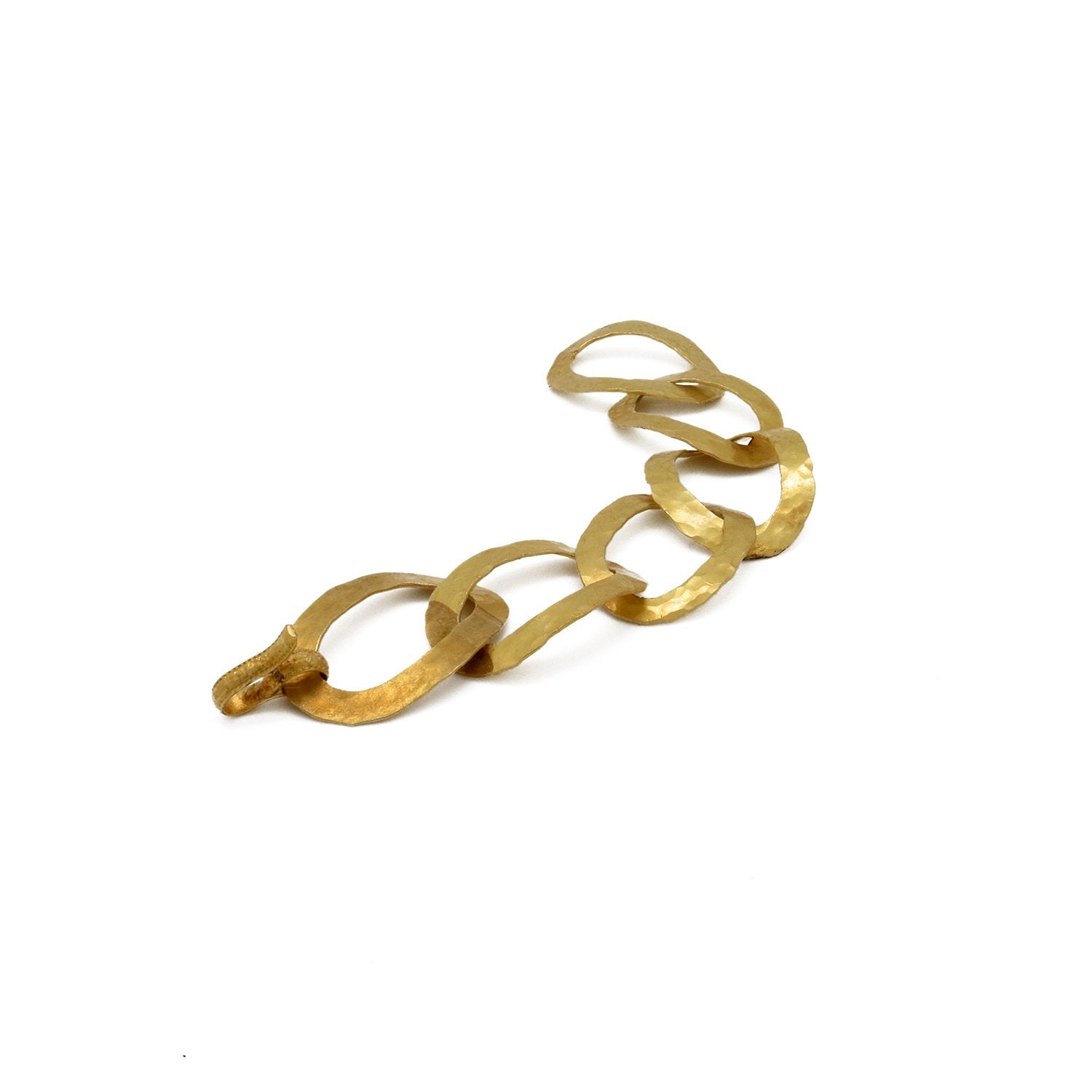 Ovals Hammered Bracelet
